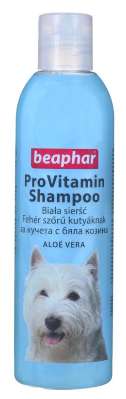 Beaphar szampon do białej sierści dla psów 250ml