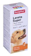 BEAPHAR Laveta Super Multiwitaminowy Preparat przeciw nadmiernemu wypadaniu sierści u psów - 50 ml