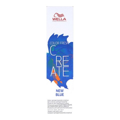 Farba półtrwała Color Fresh Create New Wella Color Fresh Niebieski (60 ml)