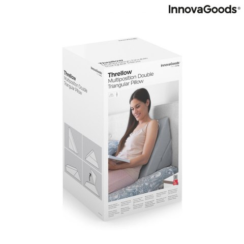 Trójkątna Wielopozycyjna Poduszka z Podwójnym Klinem Threllow InnovaGoods