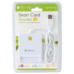 Czytnik USB 2.0 Kart / Smart Card biały
