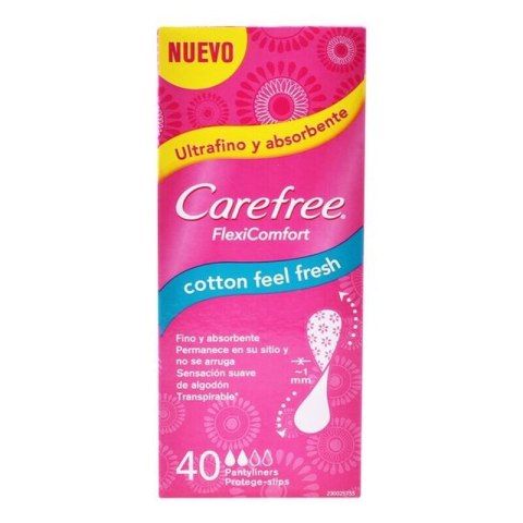 Wkładki Higieniczne Przepuszczające Powietrze Flexicomfort Carefree Carefree (40 pcs)