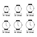 Zegarek Unisex Chronotech CT7325M (ø 38 mm) - Biały