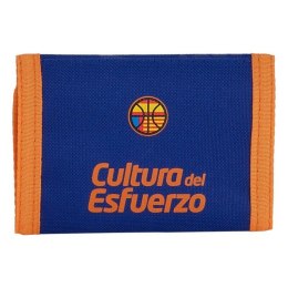 Portfel Valencia Basket Niebieski Pomarańczowy