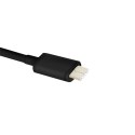 Ładowarka sieciowa 17W | 5V | 3.4A | 2xUSB + kabel USB typC