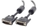 Kabel DVI-D(M)/DVI-D(M)(24+1) Dual Link Ferryt 3M Czarny