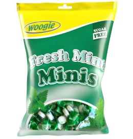 Woogie Fresh Mint Minis Cukierki bez Cukru 50 g