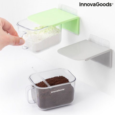 Wysuwane Pojemniki Kuchenne z Mocowaniem na Klej Handstore InnovaGoods 2 Sztuk