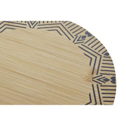 Podkładki na stół DKD Home Decor Czarny Naturalny Bambus 20 x 20 x 1 cm