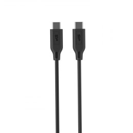 Kabel Silicon Power Boost Link PVC LK15CC PD/QC3.0 USB-3 - USB-C, Black, 1m