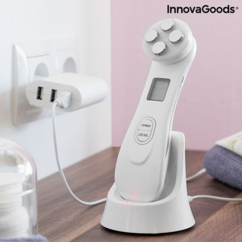 Masażer do Twarzy z Częstotliwością Radiową, Światłem i Elektrostymulacją Wace InnovaGoods