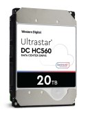 Dysk serwerowy HDD Western Digital Ultrastar DC HC560 WUH722020ALE6L4 (20 TB; 3.5"; SATA III)