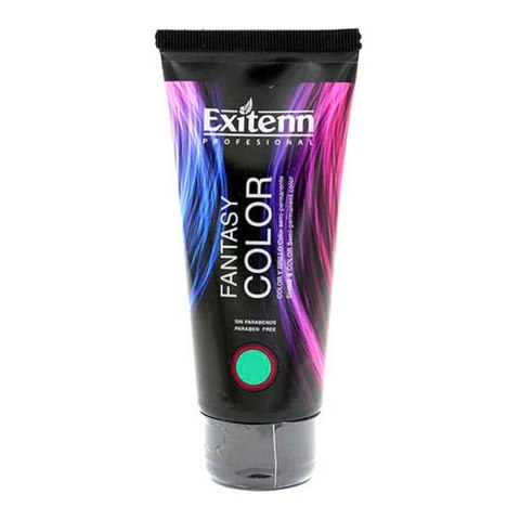 Trwała Koloryzacja Fantasy Exitenn Kolor Zielony (100 ml)