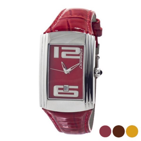 Zegarek Unisex Chronotech CT7017M (Ø 33 mm) - Czerwony