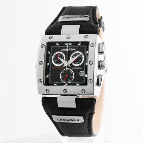 Zegarek Męski Chronotech CT7686L-01 (Ø 38 mm)