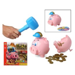 Zabawa Edukacyjna Piggy bank hiszpański Różowy (27 x 27 cm)