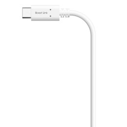 Kabel Silicon Power Boost Link PVC LK10AC, QC3.0 USB - USB typ C 1m, white