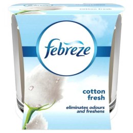Febreze Cotton Fresh Świeczka Zapachowa 100 g