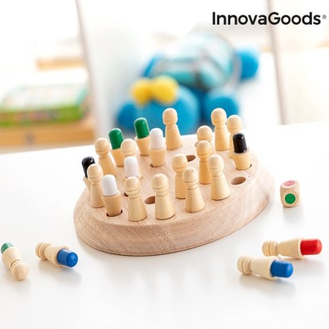 Drewniane Szachy Pamięci Taeda InnovaGoods 26 Części