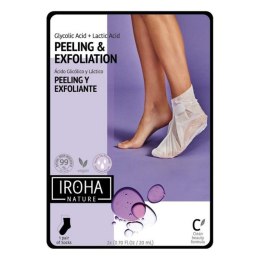 Skarpetki nawilżające Peeling and Exfoliation Lavender Iroha IN/FOOT-3 (1 Sztuk)