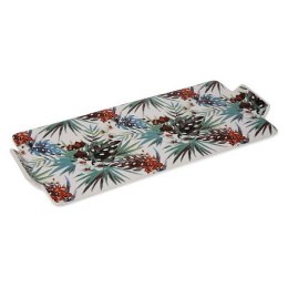 Taca Versa Tropical Porcelana (16,3 x 2,5 x 36,5 cm)