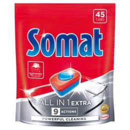 SOMAT Tabletki do zmywarki All-in-1 Extra 45szt