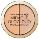 Rozświetlacz Miracle Glow Duo Max Factor - 20 - Medium - 11 g