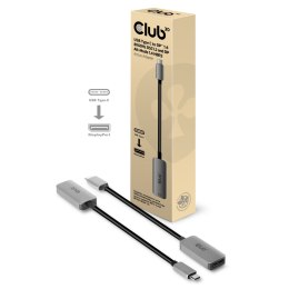 Adapter Club3D CAC-1567 USB Type-C to DisplayPort™ 1.4 8K30Hz HBR3 Active Adapter