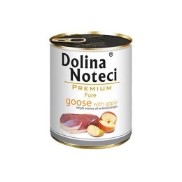 DOLINA NOTECI Premium Pure bogata w gęś z jabłkiem - mokra karma dla psa - 400 g