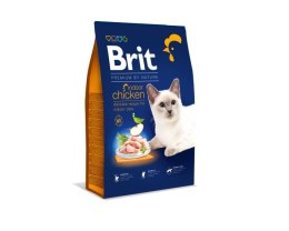 BRIT Dry Premium By Nature Indoor Kurczak - sucha karma dla kotów - 1,5 kg