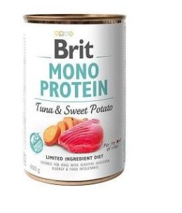 BRIT Mono Protein tuńczyk z batatem - mokra karma dla psa - 400 g