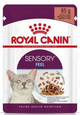 ROYAL CANIN FHN Sensory Feel w sosie - mokra karma dla kota dorosłego - 12x85g