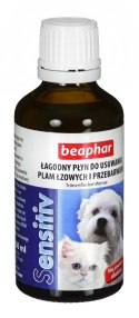 BEAPHAR - łagodny płyn do usuwania plam łzowych dla psa i kota - 50ml