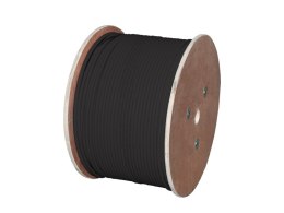 Kabel sieciowy A-LAN drut, zewnętrzny żelowany, 100% miedź KIF5OUTZ305 (FTP; 305m; kat. 5e; kolor czarny)
