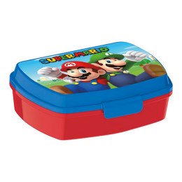 Torby Wielokrotnego Użytku przystosowalne Super Mario Plastikowy Czerwony Niebieski (17 x 5.6 x 13.3 cm)