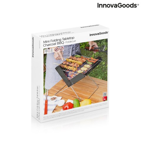 Składany i Przenośny Mini Grill na Węgiel Drzewny Foldecue InnovaGoods