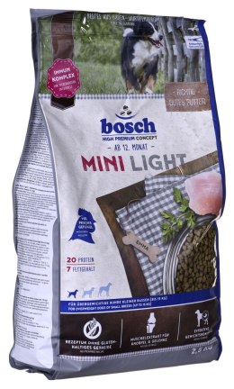 BOSCH Mini Light - dla otyłych psów małych ras 2,5 kg