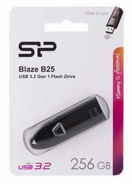 Pendrive Silicon Power Blaze B25 256GB USB 3.1 kolor czarny