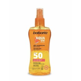 Spray z filtrem do opalania Babaria Solar Aqua UV Spf 50 (200 ml)