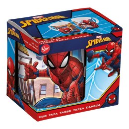 Kubek Spiderman Great Power Ceramika Czerwony Niebieski (11.7 x 10 x 8.7 cm) (350 ml)
