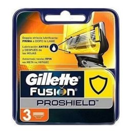 Główka do Szczoteczki do Zębów Fusion Proglide Gillette 7702018389377 (3 Sztuk) (3 uds)