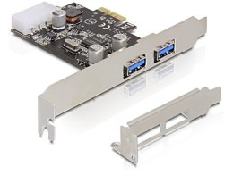 DELOCK KARTA PCI-E -> USB 3.0 2-PORT 89243