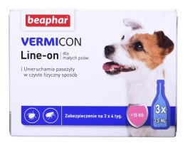 Beaphar krople przeciw pasożytom KLESZCZE PCHŁY dla psa 3x1,5ml