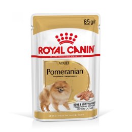 ROYAL CANIN BHN Pomeranian Adult w formie pasztetu - mokra karma dla psa dorosłego - 12x85g