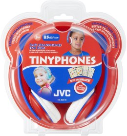 Słuchawki JVC HAK-D7RNE (nauszne, dla dzieci, czerwone)