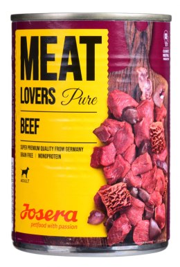 Josera Meatlovers Pure Wołowina karma mokra dla psów 400g