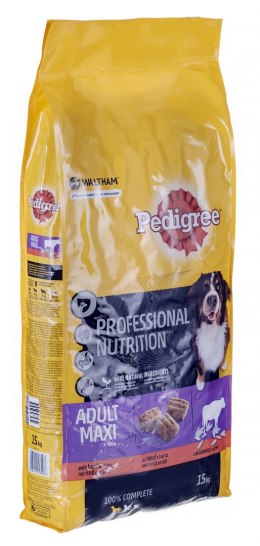 PEDIGREE Adult maxi wołowina 15kg - sucha karma dla psa
