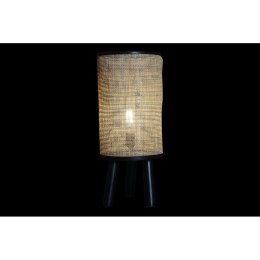 Lampa stołowa DKD Home Decor Naturalny Czarny 220 V 50 W (25 x 25 x 59 cm)