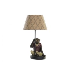 Lampa stołowa DKD Home Decor Brązowy Wielokolorowy Kolonialny 220 V 50 W Małpa (27 x 25 x 44,5 cm)