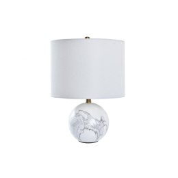 Lampa stołowa DKD Home Decor Biały Złoty Metal 50 W 220 V 36 x 36 x 52 cm